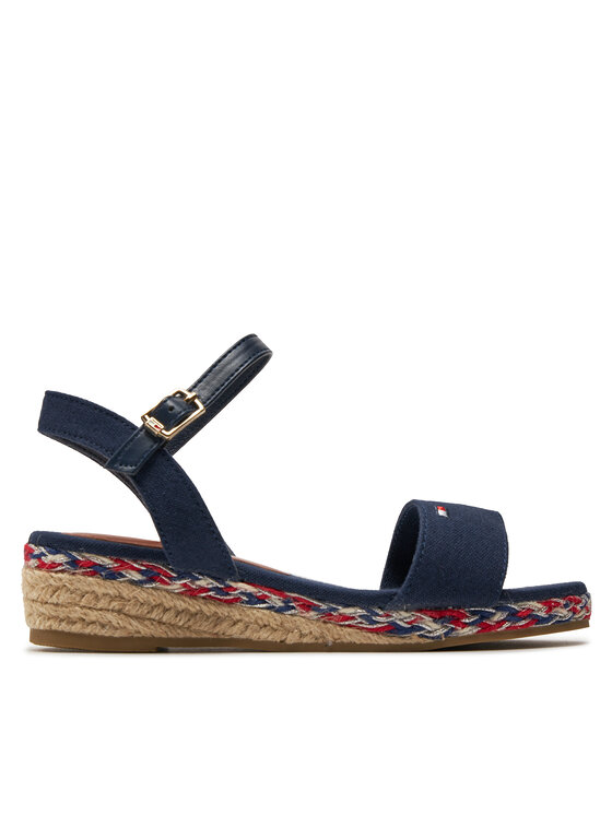 Tommy Hilfiger Espadrilky T3A7-33283-1703800 M Modrá