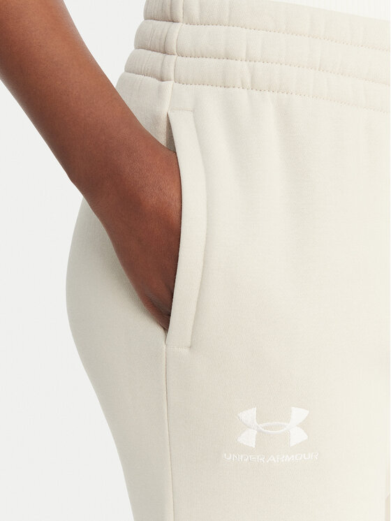 Under Armour Under Armour Pantaloni da tuta UA Icon Fleece 6001537 Beige Slim Fit