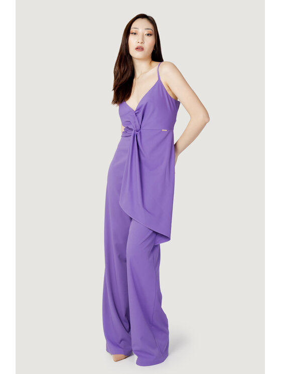 Hanny Deep Hanny Deep Jumpsuit ZINCO TINTA UNITA Viola Regular Fit