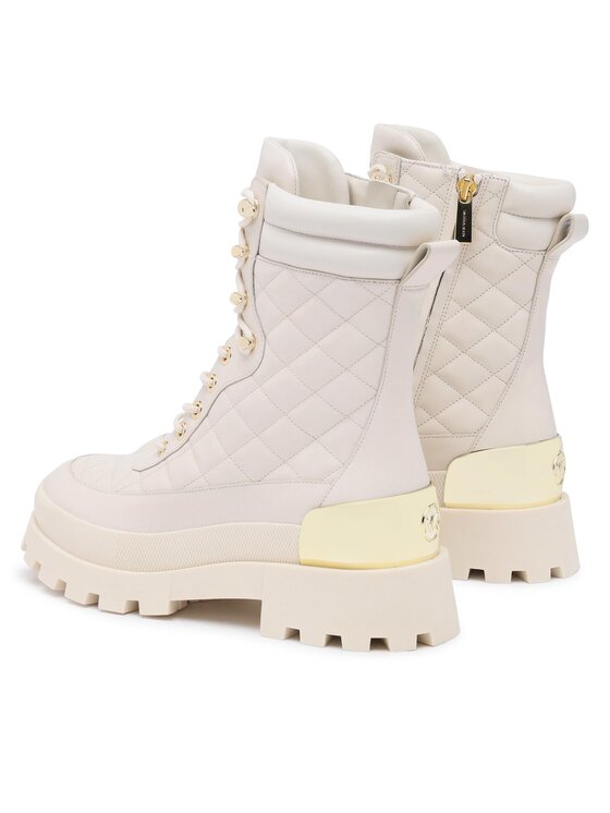MICHAEL Michael Kors MICHAEL Michael Kors Scarponcini Rowan Lace Up Bootie 40F3RWFE1L Écru