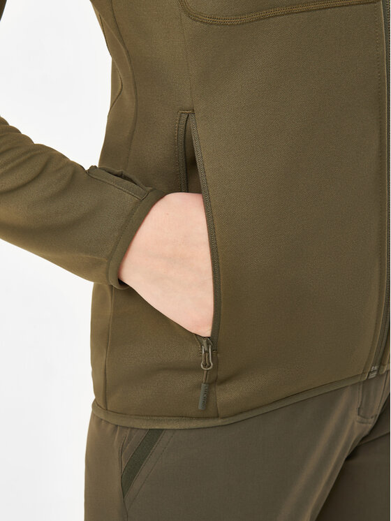 Viking Viking Bluza Yosemite Hoodie Lady Khaki Regular Fit