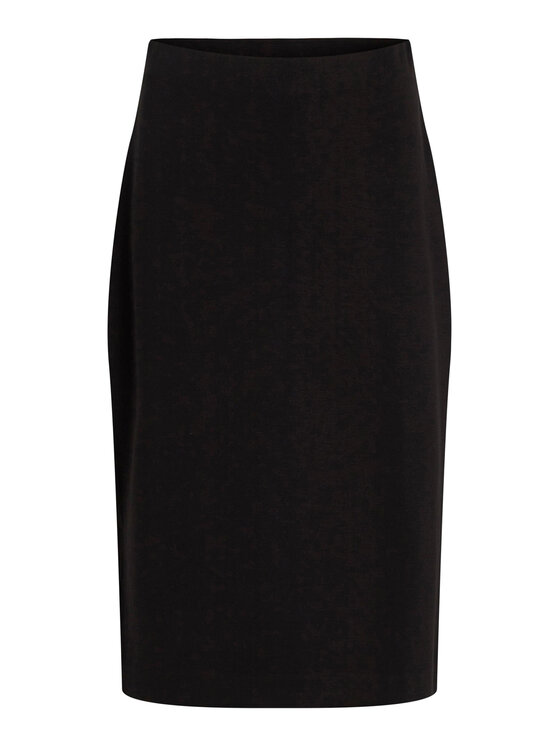 Vila Vila Fustă midi 14088386 Negru Relaxed Fit