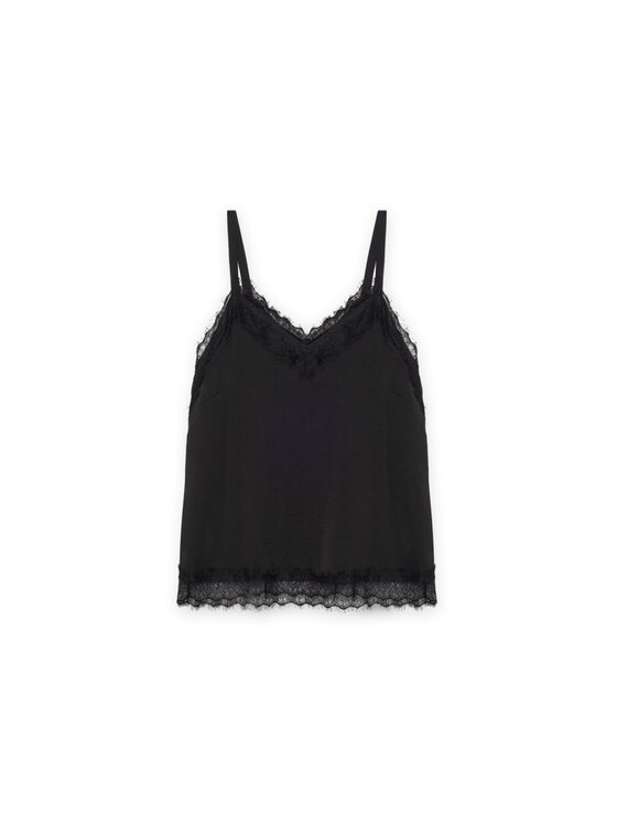 Fiorella Rubino Fiorella Rubino Top D248T000253N033 Czarny Regular Fit