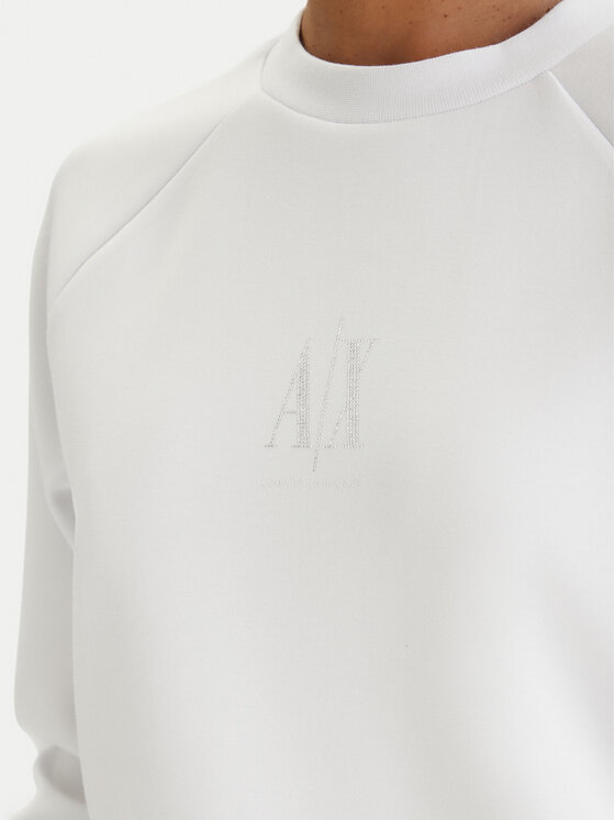 Armani Exchange Armani Exchange Mikina XW000826 AF13397 U0002 Bílá Regular Fit