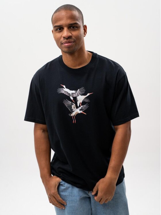 MyStars MyStars T-Shirt 122262 Czarny Regular Fit