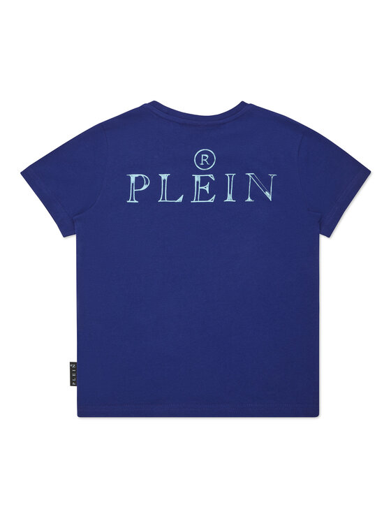 PHILIPP PLEIN PHILIPP PLEIN T-Shirt 28213 Błękitny Regular Fit