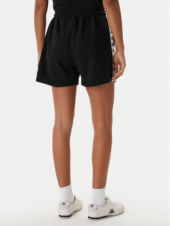 Kappa Kappa Sportshorts Banda Ivissa 361R6NW Schwarz Regular Fit