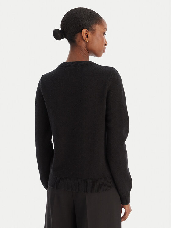 Artigli Artigli Megztinis ACMA002799 Juoda Regular Fit