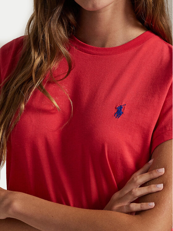 Polo Ralph Lauren Polo Ralph Lauren Tričko 211898698035 Červená Regular Fit