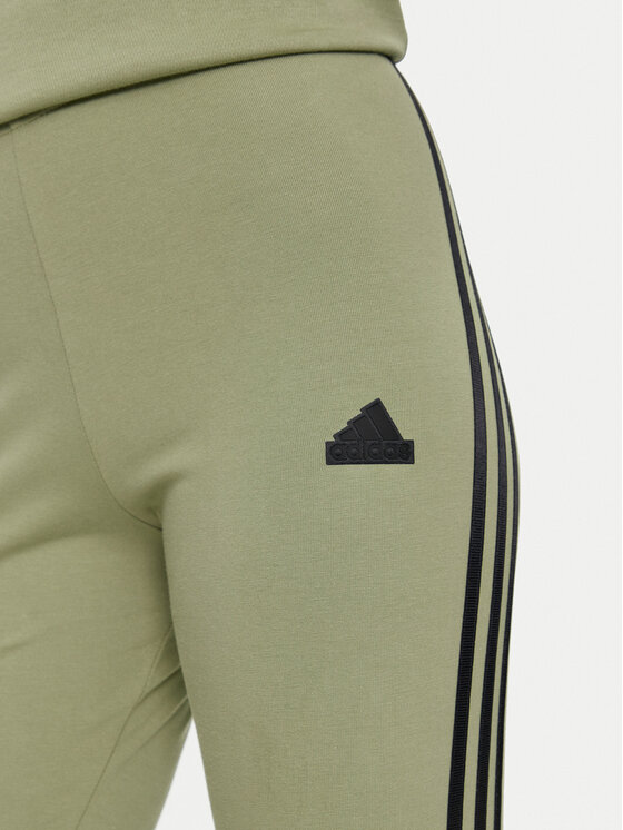 adidas adidas Tamprės Future Icons 3-Stripes IW5291 Žalia Slim Fit