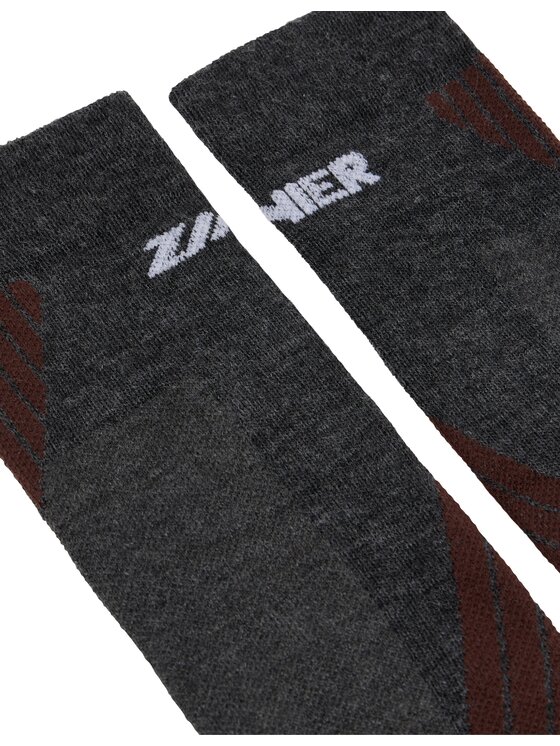 Zanier Zanier Skarpety Skarpetki narciarskie Zanier Alpine Socks Brązowy