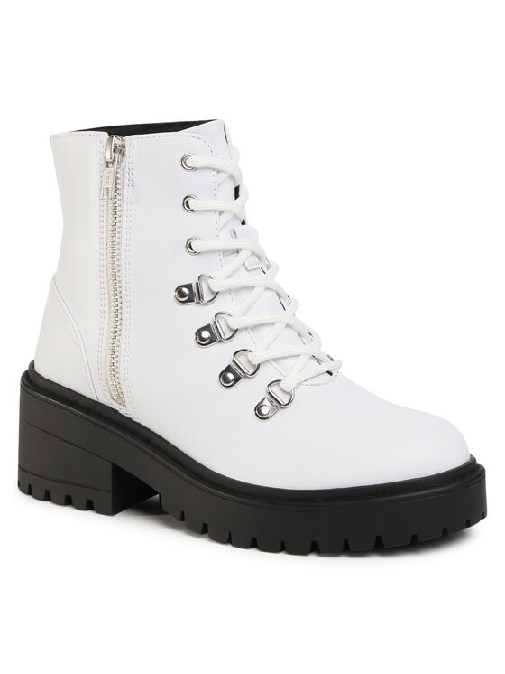 Skechers Skechers Trapery Weekend Best 49058/WHT Biały