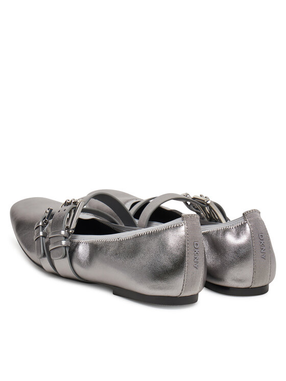 DKNY DKNY Baleríny Dade K1511477 Strieborná