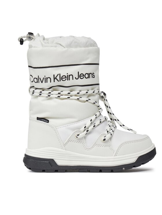 Cizme de zăpadă Calvin Klein Jeans V3A6-80713-1486 M White 100