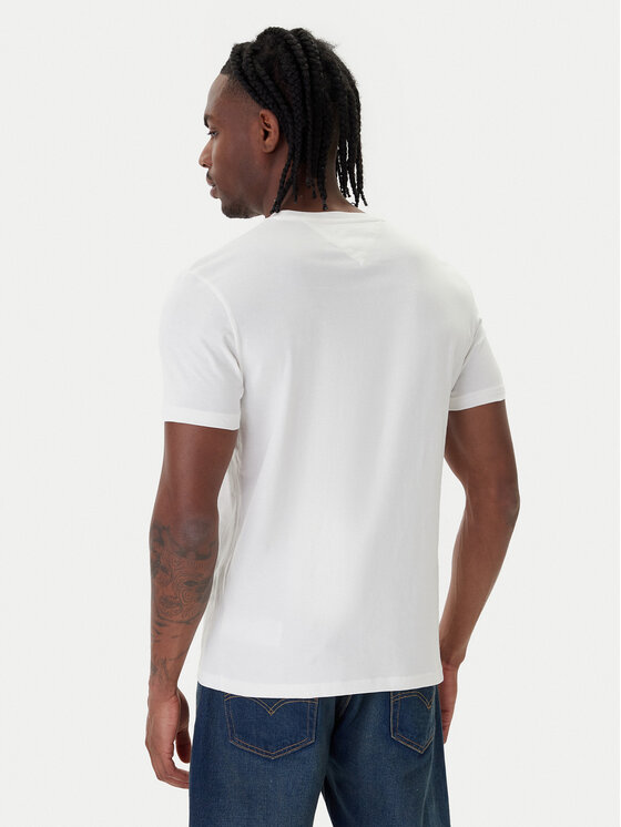 Tommy Jeans Tommy Jeans T-Shirt-Set DM0DM21579 Weiß Slim Fit