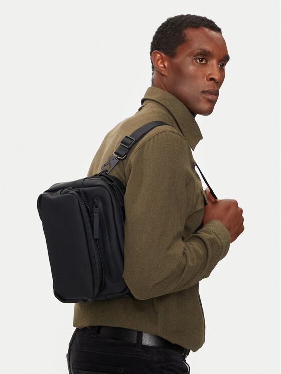 Rains Rains Maža rankinė Cargo Box Bag W3 14110 Juoda