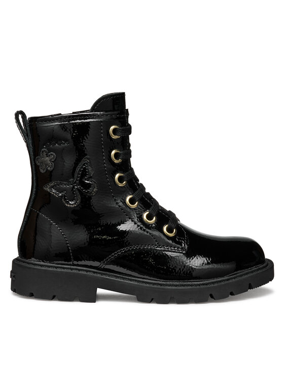 Geox Geox Ghete J Shaylax Girl J56EXA 00067 C9999 S Negru