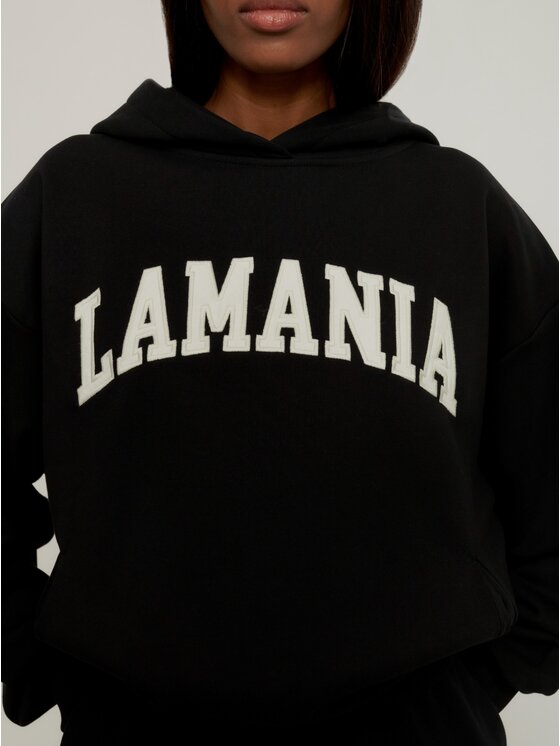 La Mania La Mania Felpa TWIN 2 BLUZA Nero Classic Fit