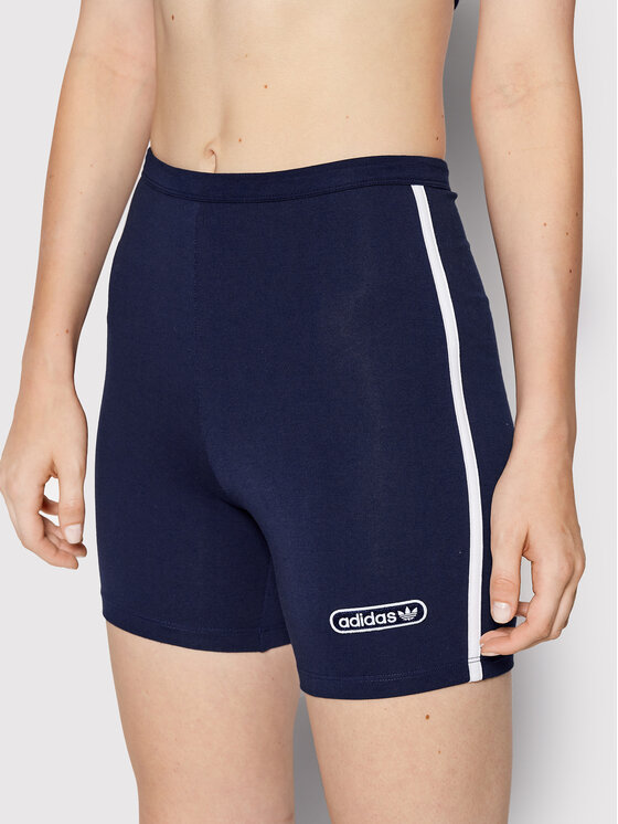 adidas adidas Sportiniai šortai HL6562 Tamsiai mėlyna Tight Fit