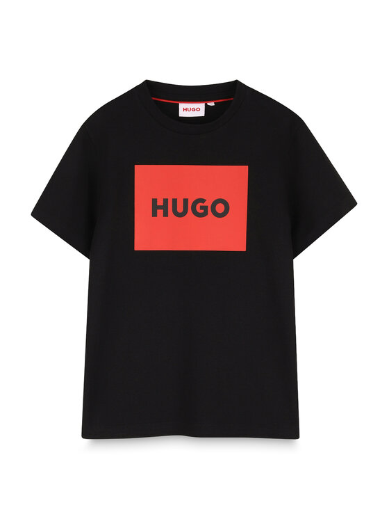 HUGO Tricou G00572 S Negru Regular Fit