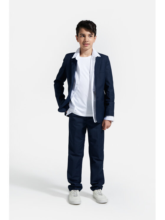 Coccodrillo Coccodrillo Marynarka WC4138101EJB-015 Granatowy Regular Fit