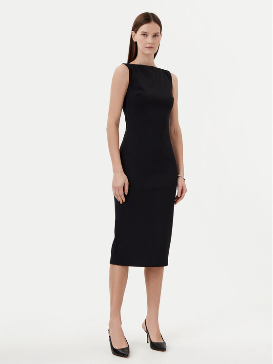 Calvin Klein Calvin Klein Rochie de zi K20K208140 Negru Slim Fit