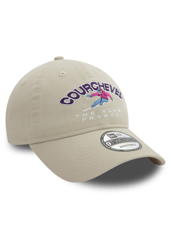 New Era New Era Καπέλο Jockey Washed Courchevel Ski 9TWENTY 60580869 Μπεζ