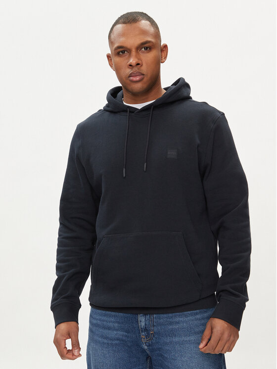 Boss Mikina Wetalk 50509314 Tmavomodrá Regular Fit