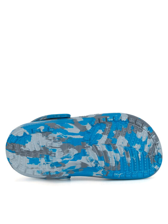 Crocs Crocs Papucs BAYA MARBLED CLOG KIDS 207016-4GL Sötétkék