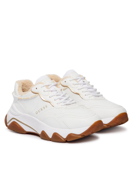 Guess Guess Sneakersy FLFMI4 ELE12 Bílá