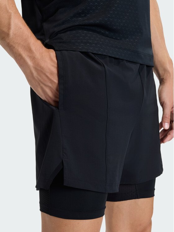 adidas adidas Szorty sportowe 159378 Czarny Regular Fit