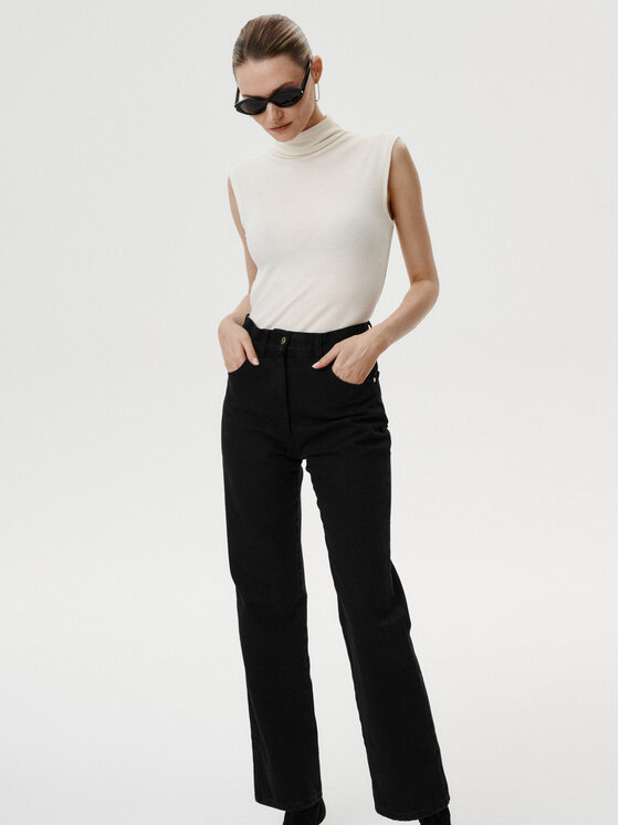 MARI PRETI MARI PRETI Top Sottile Biały Regular Fit
