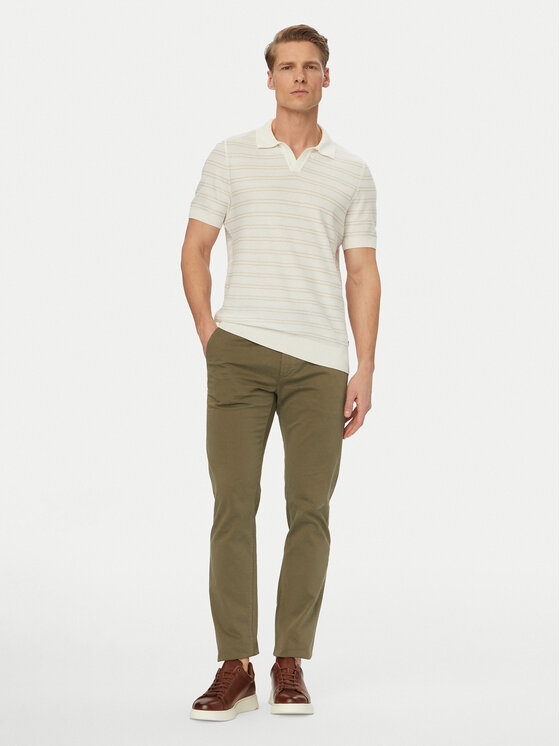 BOSS BOSS Polokošeľa H-Narciso 50560483 Biela Regular Fit