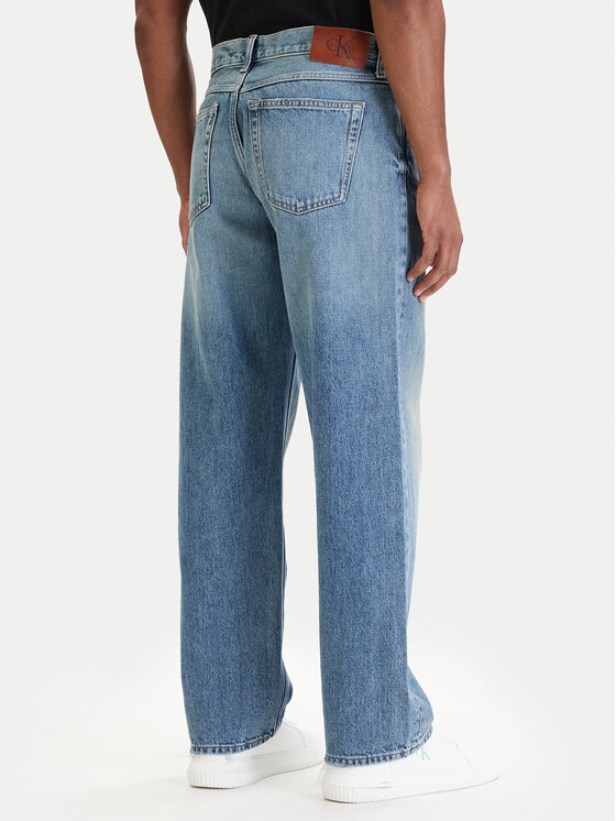 Calvin Klein Jeans Calvin Klein Jeans Jeansy 90S LV04RF725G Modrá Straight Fit