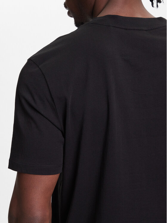 HUGO HUGO T-Shirt Dapusi 50544458 Czarny Regular Fit