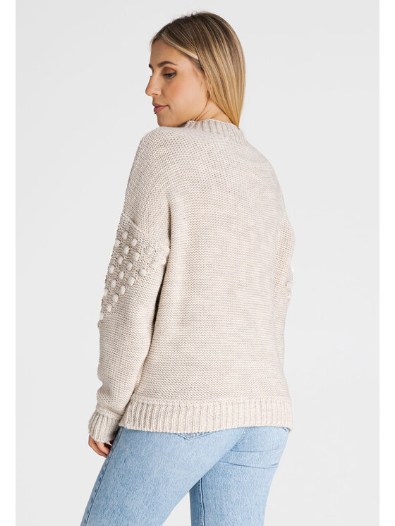 FIGL FIGLFIGL Maglione M982 Beige Regular Fit