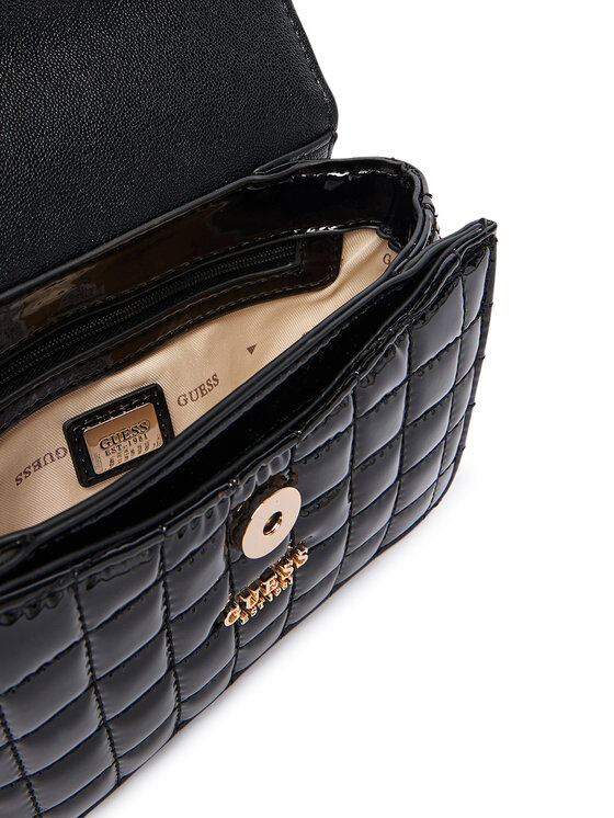 Guess Guess Kabelka Nadira Mini HWQT84 24780 Čierna