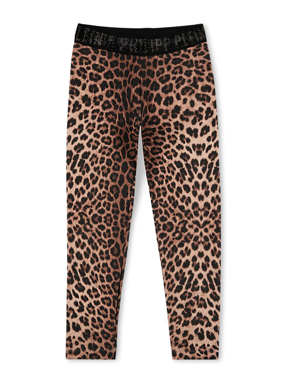 PHILIPP PLEIN PHILIPP PLEIN Legginsy 1687 Brązowy