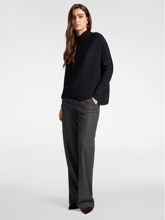 Elena Mirò Elena Mirò Maglione M457E001812N033 Nero Regular Fit