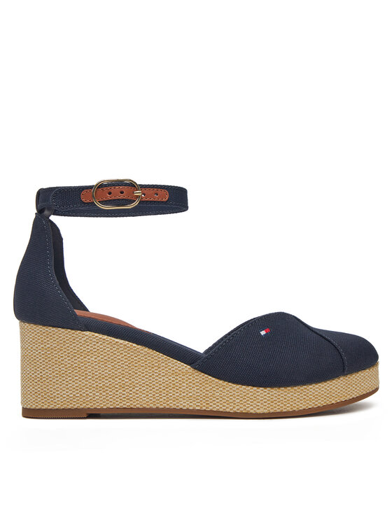 Tommy Hilfiger Tommy Hilfiger Espadrile FW0FW08657 Bleumarin