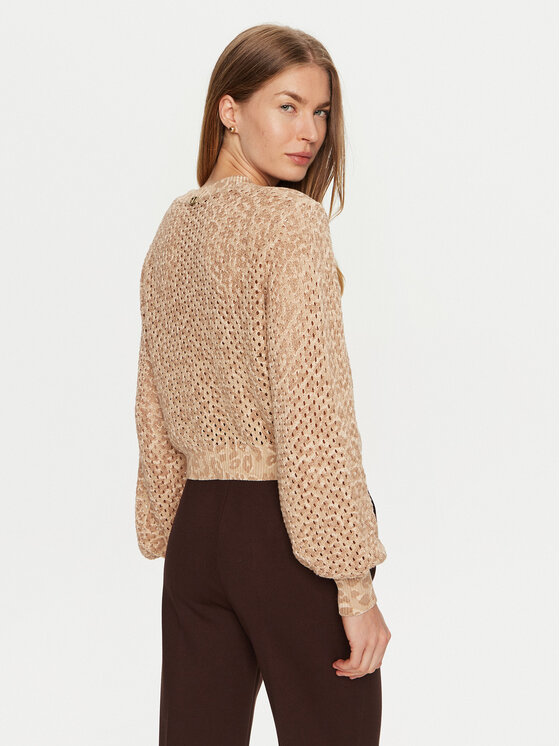 TWINSET TWINSET Kardigan 241TT3271 Bež Regular Fit
