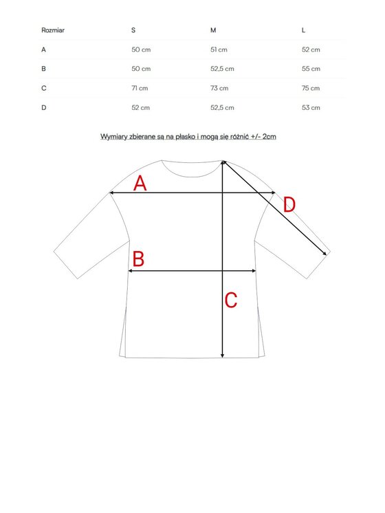 BeWear BeWear Bluzka b301 Brązowy Baggy Fit
