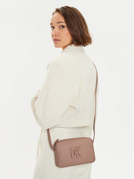 DKNY DKNY Torebka Seventh Avenue Sm Ca R33EKY31 Beżowy
