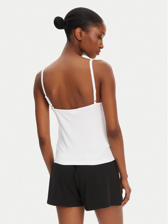 Juicy Couture Juicy Couture топ Dream Of Vest JCLCT125505 Бял Slim Fit