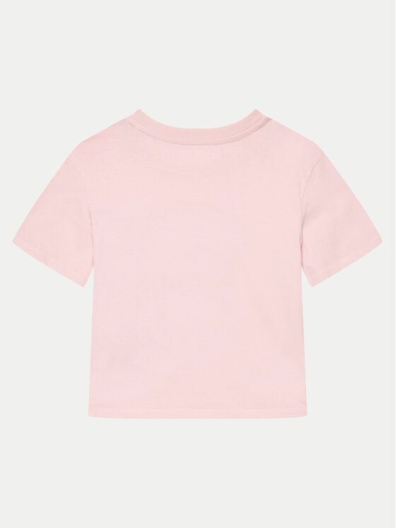 Guess Guess Футболка J4YI06 K8HM4 Рожевий Boxy Fit