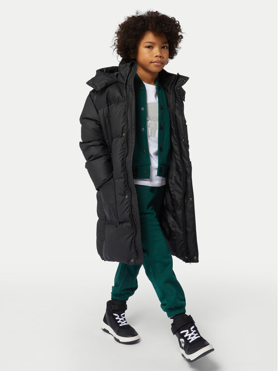 Karl Lagerfeld Kids Zimné bundy Z30273 D Čierna Regular Fit