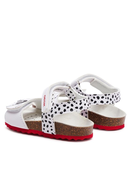 Geox Geox Sandały B Sandal Chalki Girl B452RB 0003W C0404 S Biały