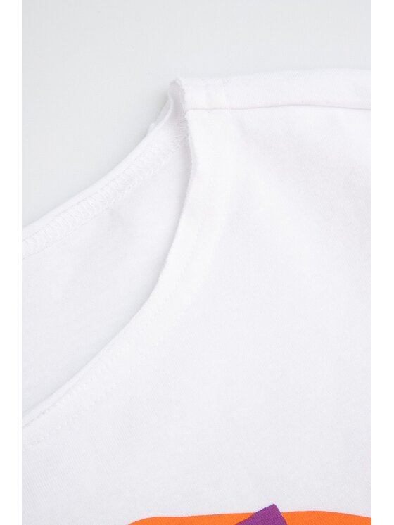 Coccodrillo Coccodrillo T-Shirt WC5143201MGJ-001 Biały Regular Fit
