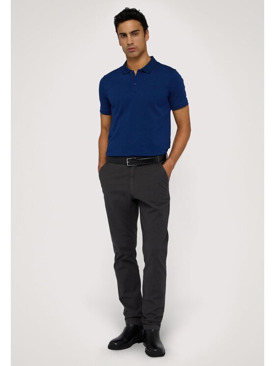 Trussardi Trussardi T-shirt G5008000025N034 Celeste Slim Fit
