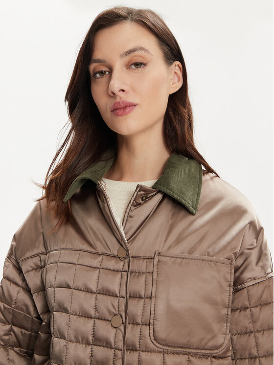 MAX&Co. MAX&Co. Vatovaná bunda Idria 2416481012200 Béžová Relaxed Fit